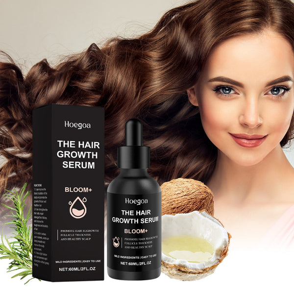 Hair Care Serum Nourishes Hair Follicles, Moisturizes Scalp, And Rejuvenates Hair