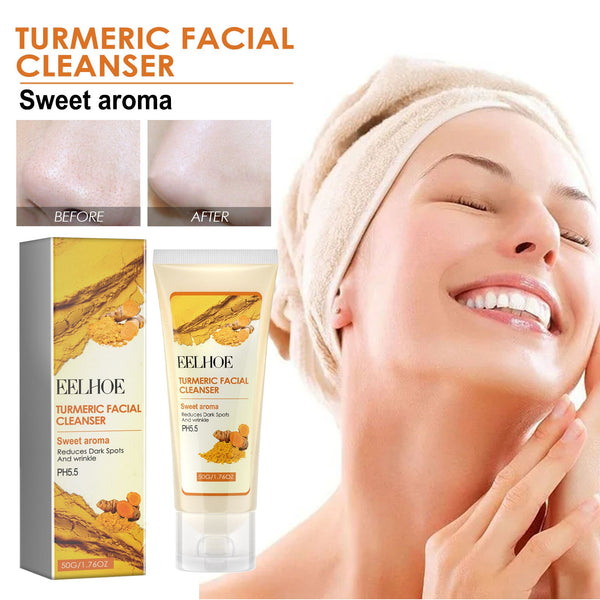 Turmeric Skin Care Series Deeply Cleans And Repairs Skin Barrier, Hydrates And Moisturizes White And Supple Skin