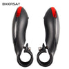 Mountain Bike Steering Handlebar Light LED With Light Auxiliary Handlebar Horn Handle Cover Safety Warning Bicycle Equipment Accessories