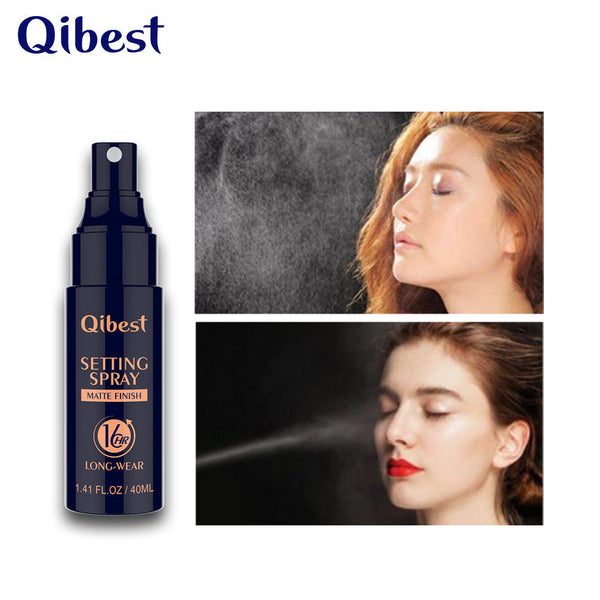 Qibest Oil Control Revitalizing Matte Makeup Setting Spray 40Ml Moisturizing Moisturizing Lasting Makeup Water