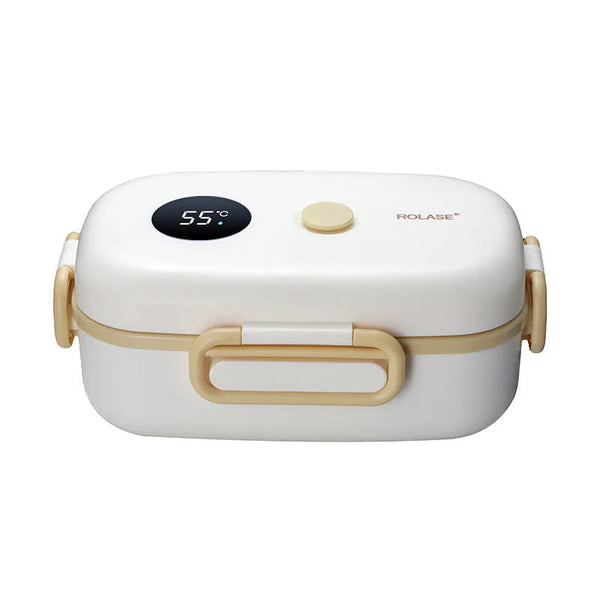 New Smart LCD Temperature Digital Display Insulated Lunch Box Portable Electric Lunch Box Lunch Box Suitable for Outdoor Travel