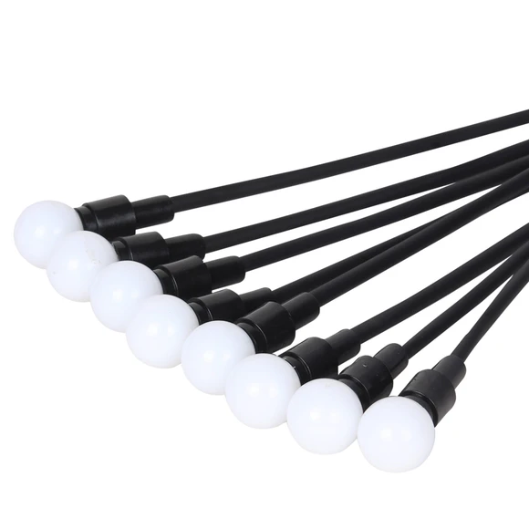 2-Pack of Flexible 8-Bulb Branch Solar Colorful Outdoor Lights (Total 16 Bulbs)