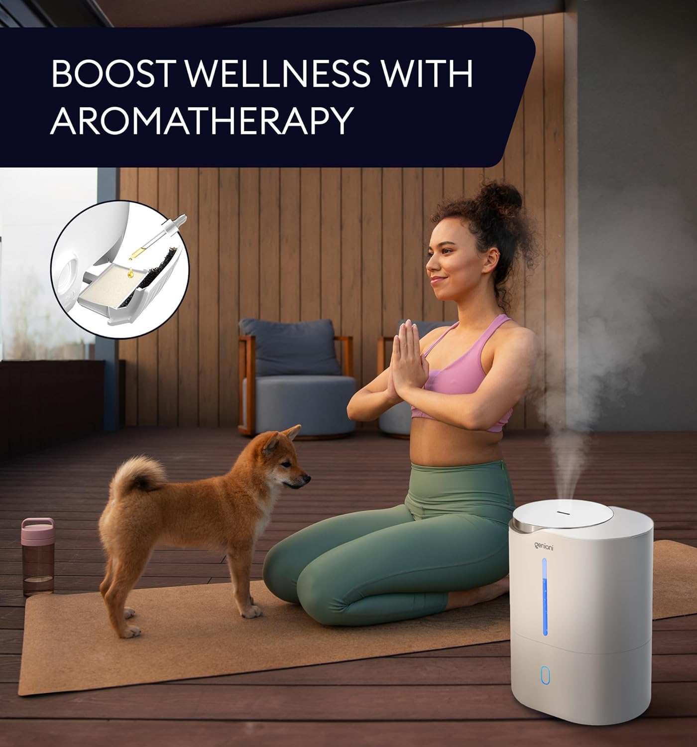 Humidifier Huron 4L, White