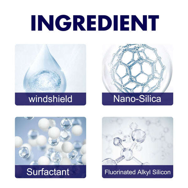 Anti-Fog Spray, Car Windscreens Long-Lasting Anti-Fog Anti-Rain And Cleaning Spray