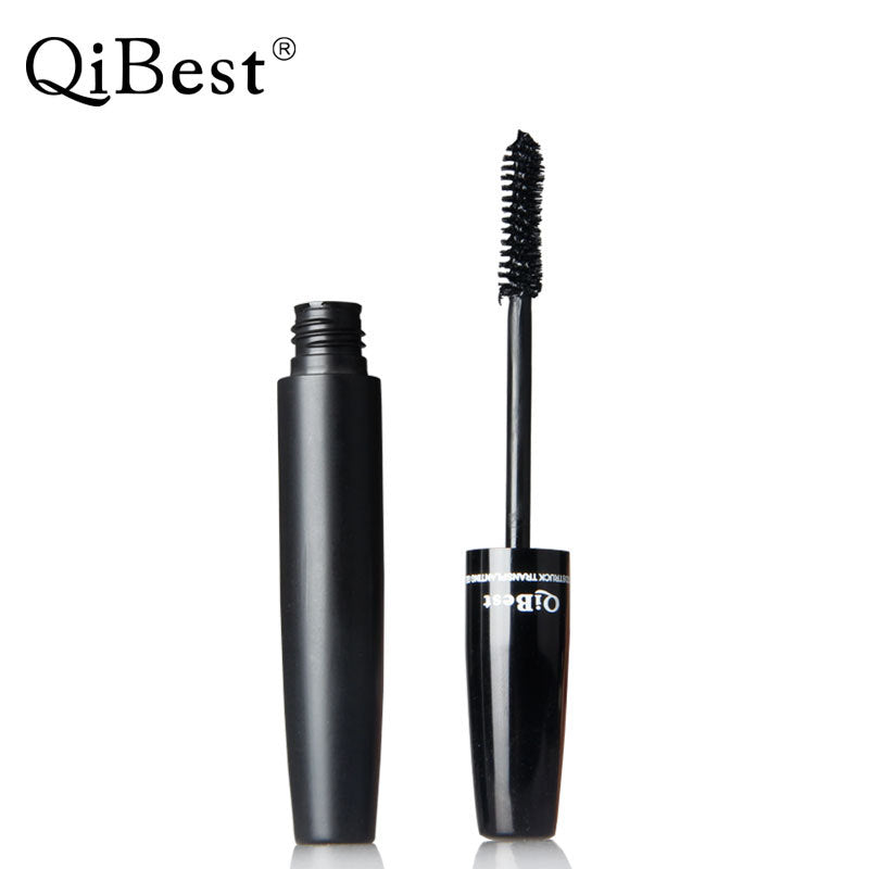 Makeup Qibest Black Tube 3D Mascara Fiber Combination Set Thick And Slender