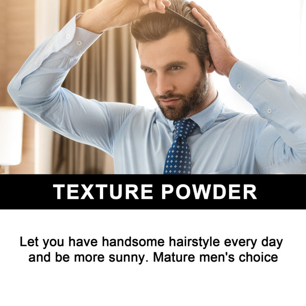 Hair Texture Powder, Curly Hair Fluffy Styling Smoothing Frizzy Natural Shine Lasting Without Greasy