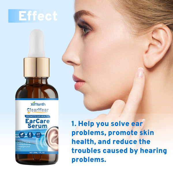 Tinnitus Care Solution For Relief Of Tinnitus, Back And Ear Discomfort Body Care Cleansing Ear Care Solution