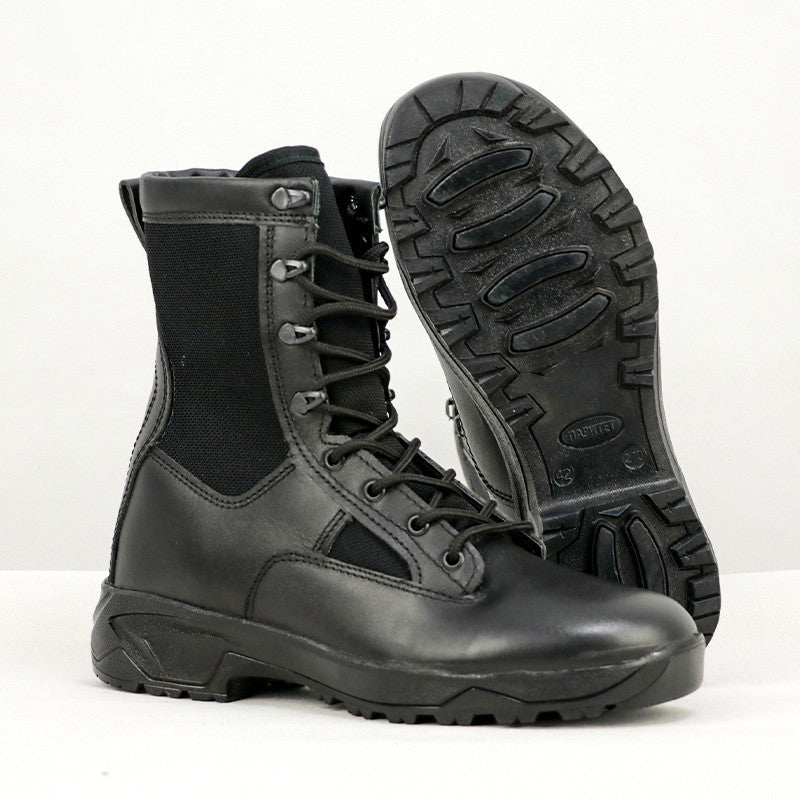 Original Russian military issue. New VKBO 2.0 thermal zone combat boots for men, genuine leather tactical boots.