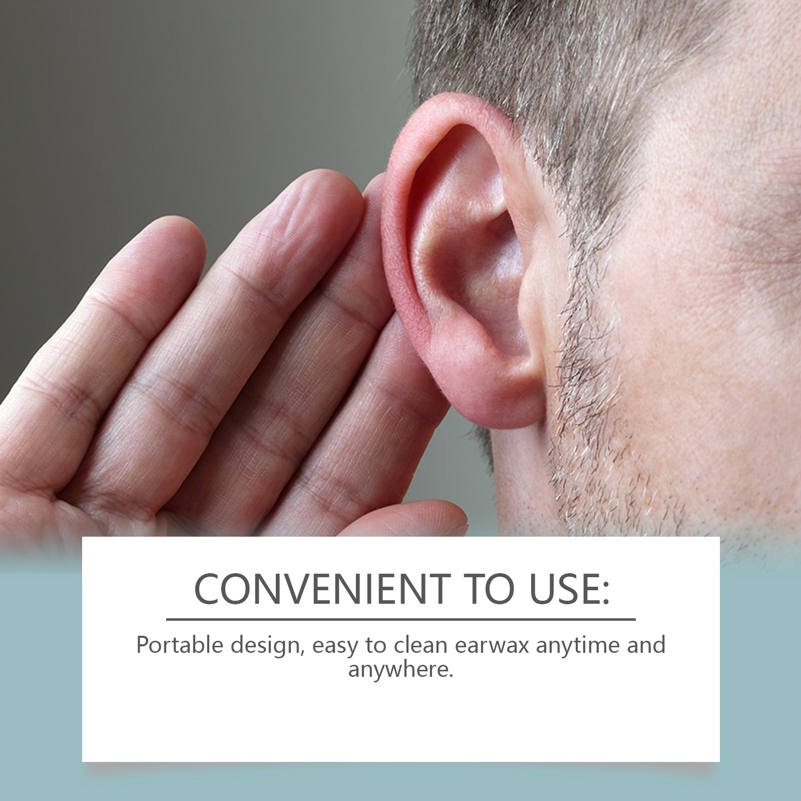 Anti Cochlear Blockage Removal Spray, Daily Gentle And Soothing Moisturizing Earwax Cleaning And Care Spray