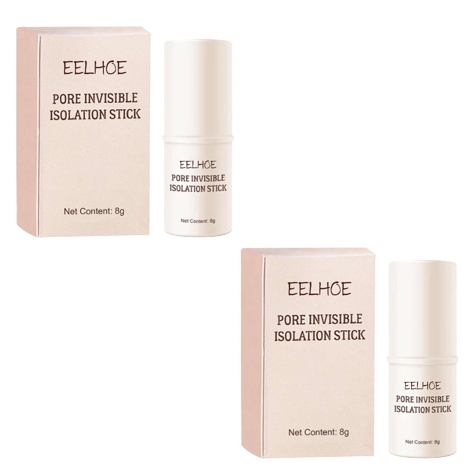 Pore Stick, Skin Tone Even Moisturizing Invisible Pores Concealer Waterproof Perspirant Silky Smooth Without Removing Makeup