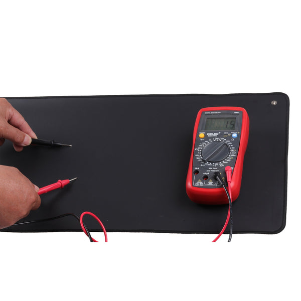 Grounding pad conductive leather yoga pad anti-static pad