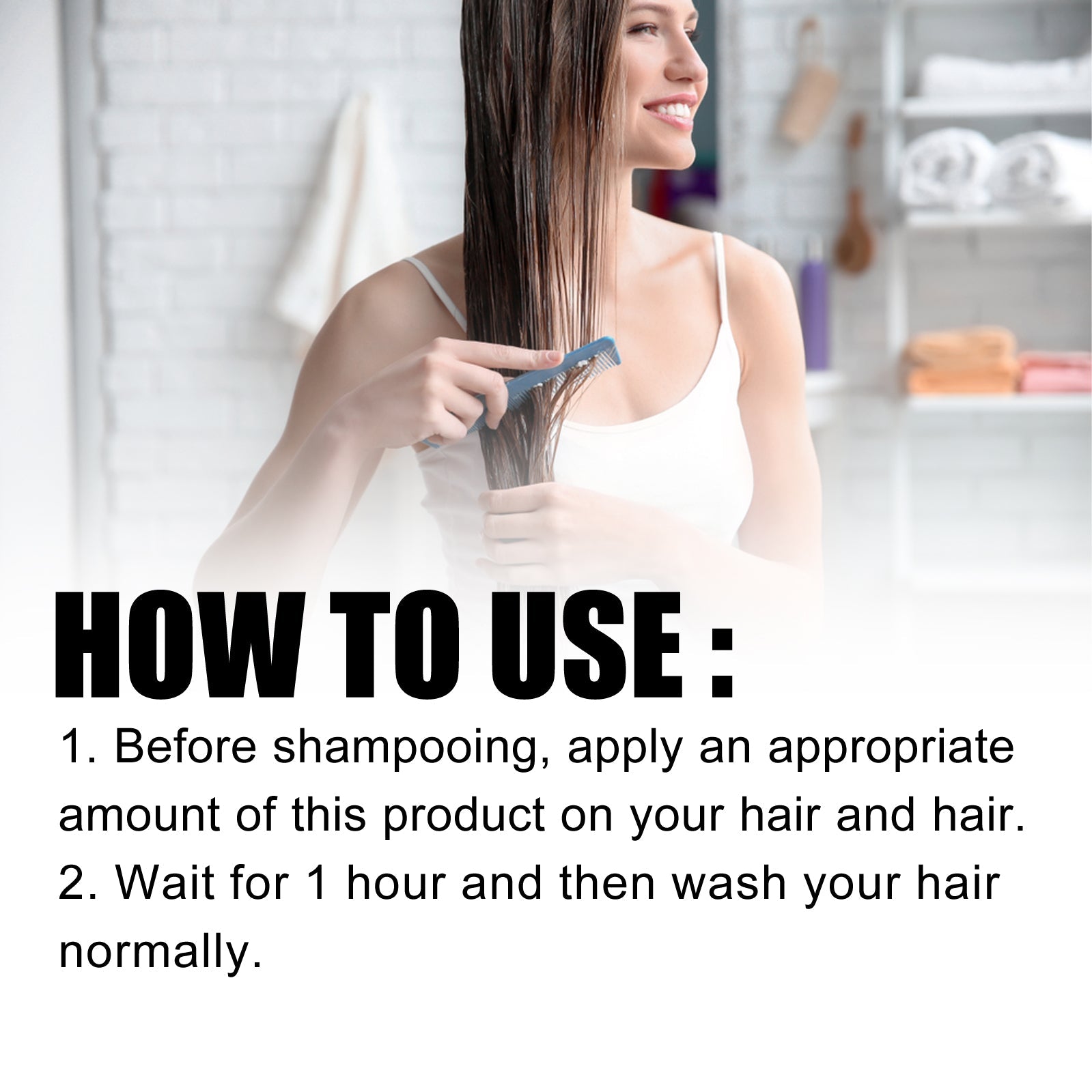 Hair Care Essence Soft And Moisturizing Hair Dry Hair Frizzy Tail Nourishing Hair Care Essence