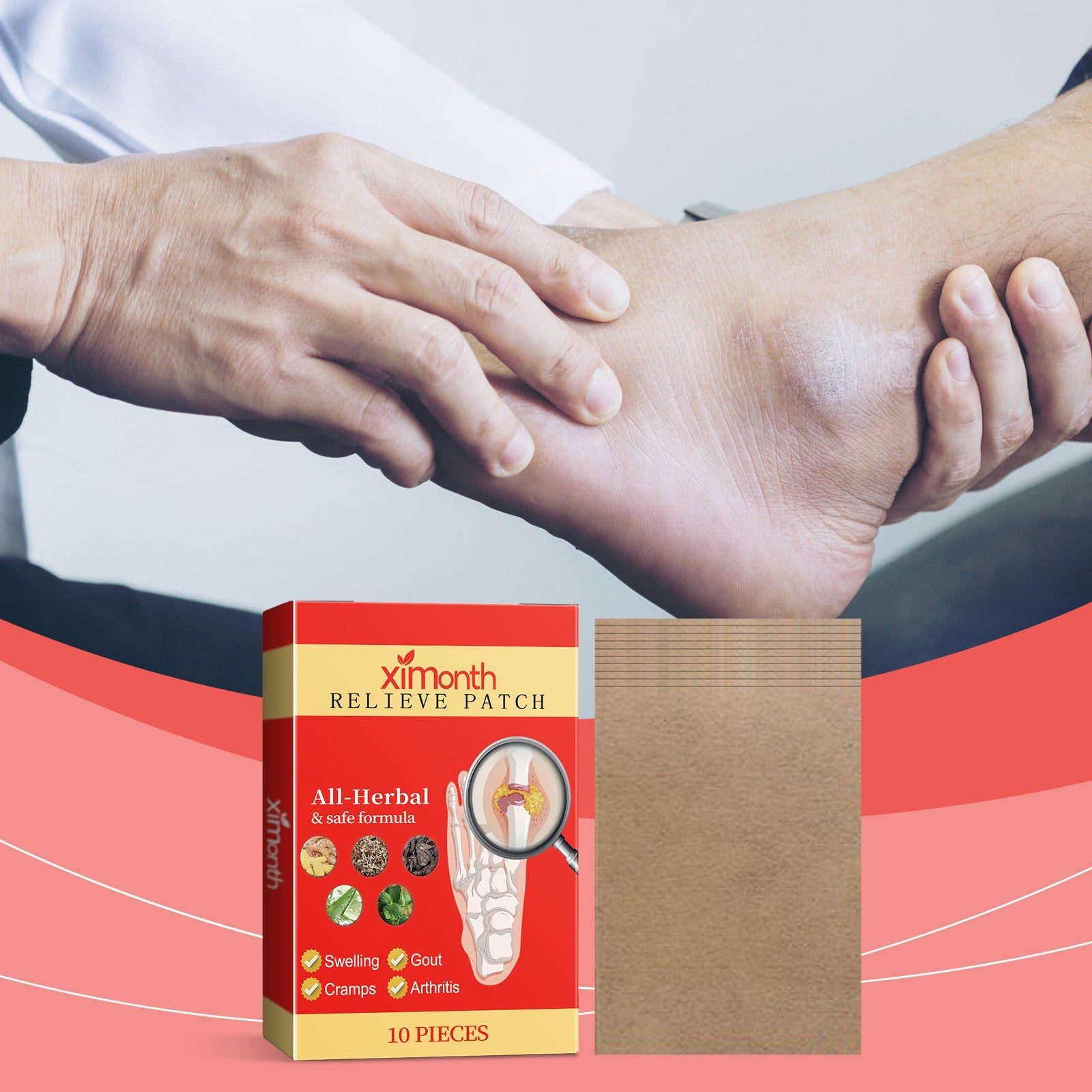 Foot Joint Relief Patch Relieves Foot Joint Muscle Ankle Muscle Pain Body Care