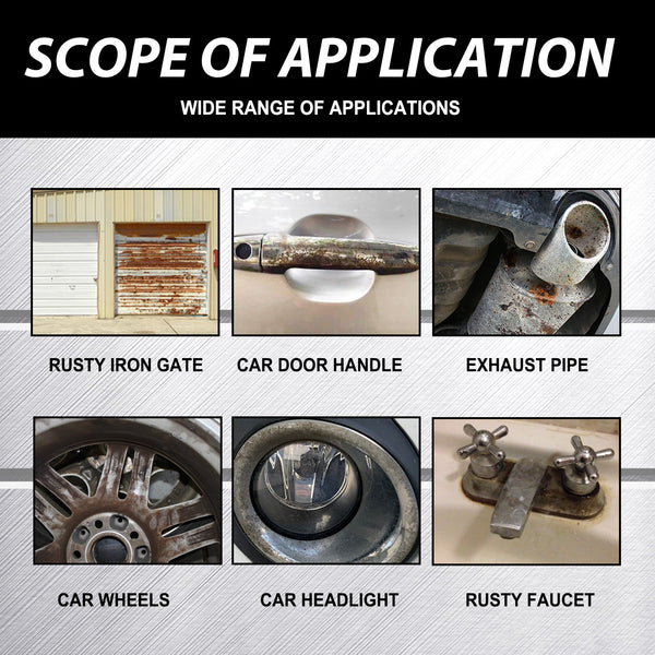 Iron Remover Spray, Vehicle Rust Polishing Cleaning Decontamination Care Multi-Purpose Maintenance Agent