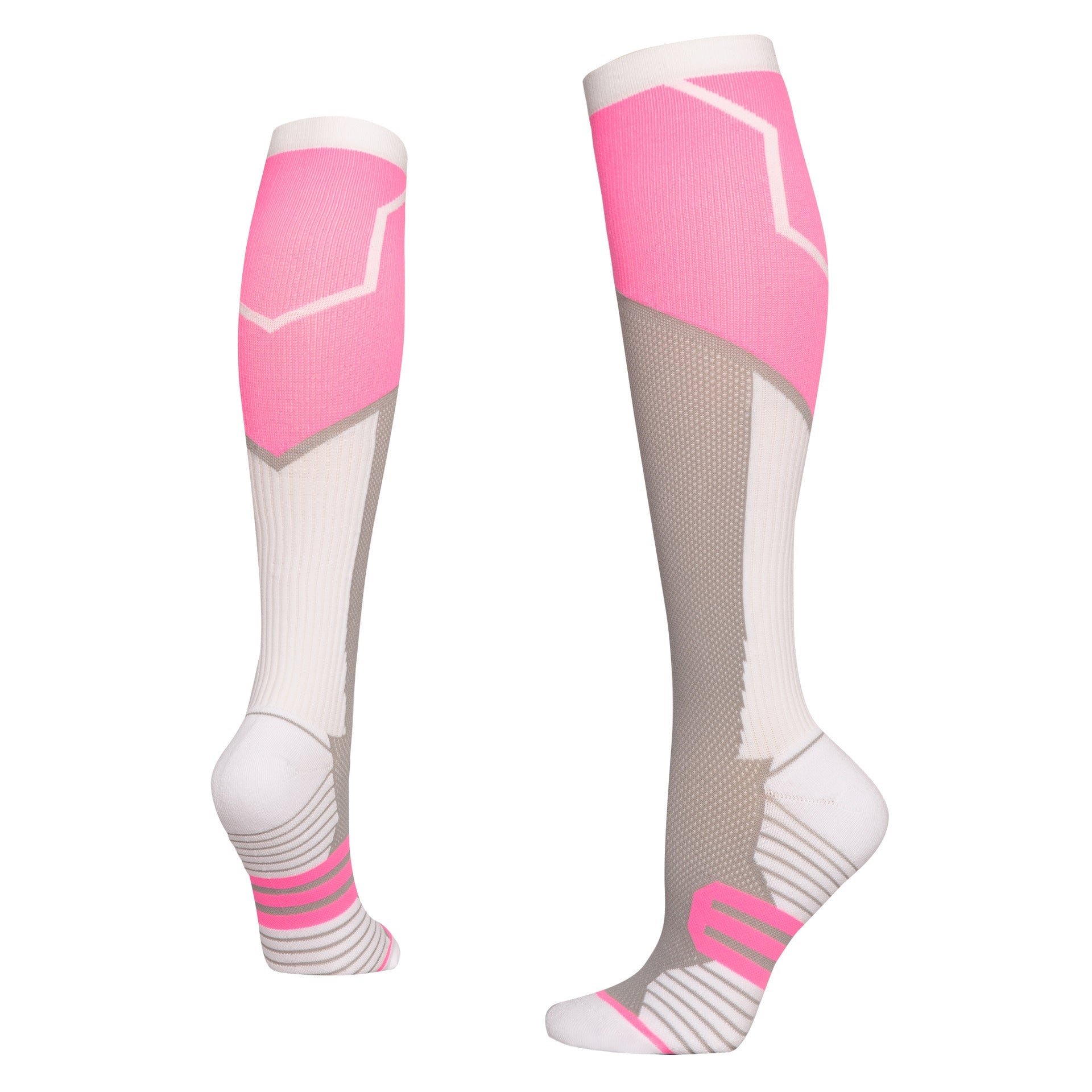 Outdoor sports pressure socks, women's long tube skipping rope fitness calf socks, second grade gradient elastic compression socks