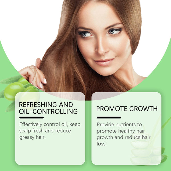 Hair Soap With Aloe Vera Essential Oil Cleans Scalp And Nourishes Hair With Refreshing, Fluffy And Smooth Hair Care Soap