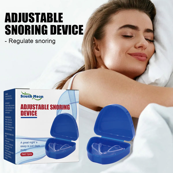 Adjustable Snoring Device, Correction At Night Help Sleep Cleaning Nasal Breathing Care Snore Stop Device