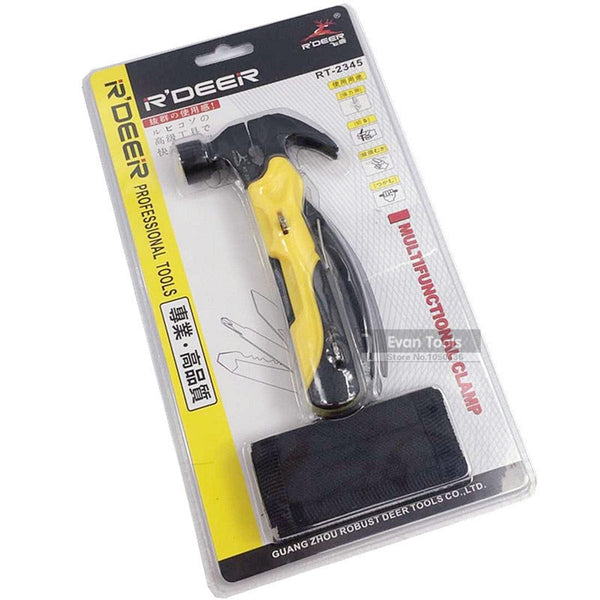 Multi Tool Outdoor Survival Knife 7 in 1 Pocket Multi Function Tools Set Mini Foldaway Plers Knife Screwdriver