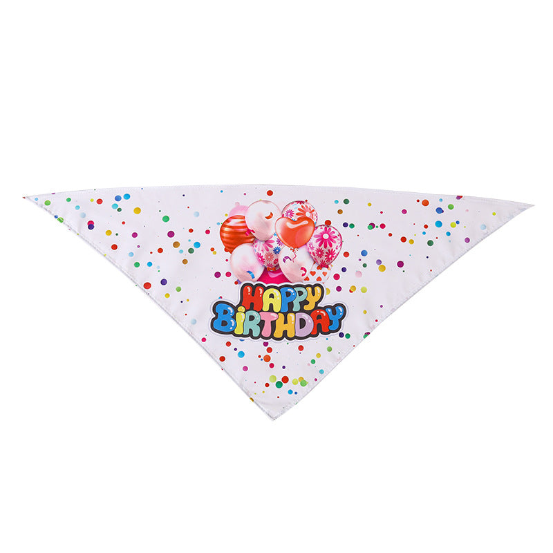 Pet Bandana for Dogs and Cats - Thanksgiving, Christmas, Halloween Pet Triangle Scarf Bib