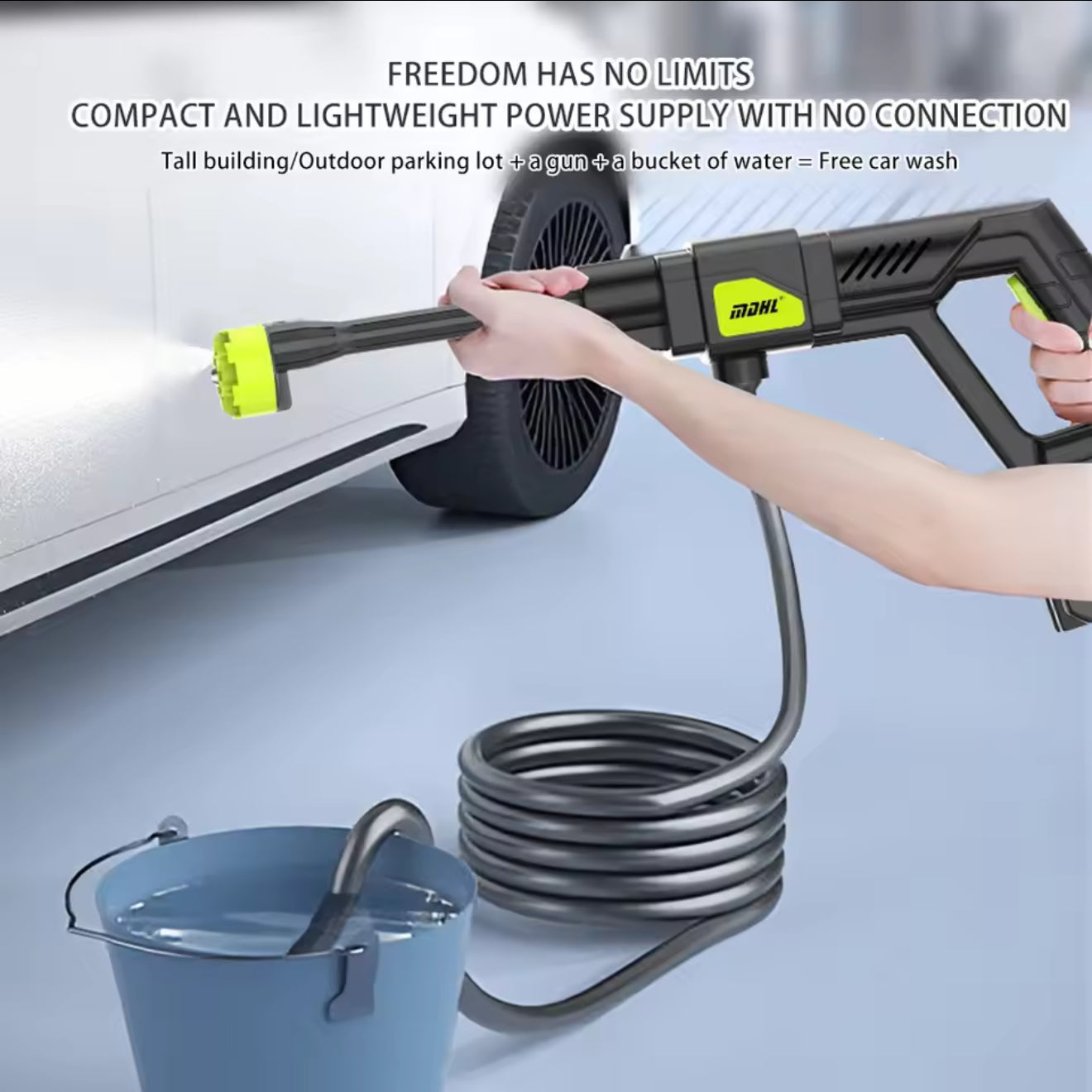 PowerSpray Cordless Washer