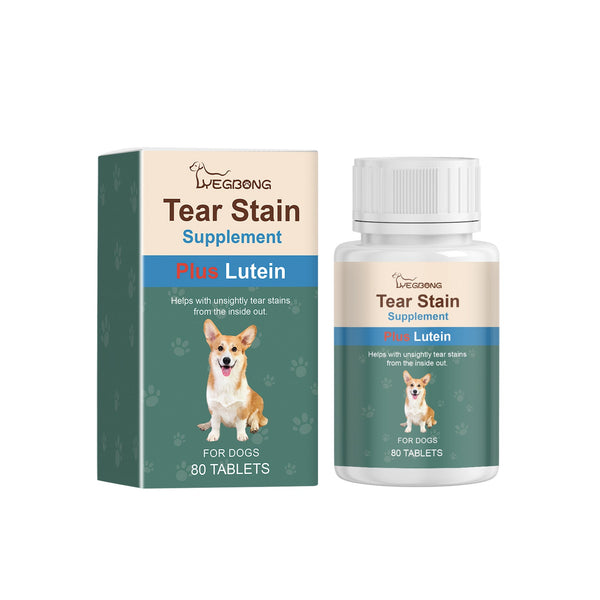 Tear-Stained Eye Care Tablet For Dogs To Gently Clean Tear-Stained Eye Stains For Pet Dogs