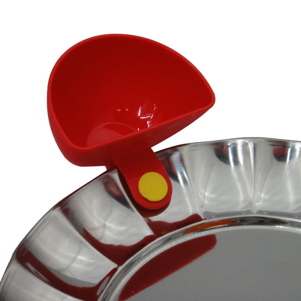 Creative plastic snack spoon with versatile bowl plate seasoning dish salad dressing box for kitchen use