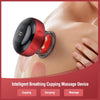 Electric Cupping Massager Scraping and Cupping Therapy Red Light Heating Vibration Pressotherapy Rechargeable Pain Relief