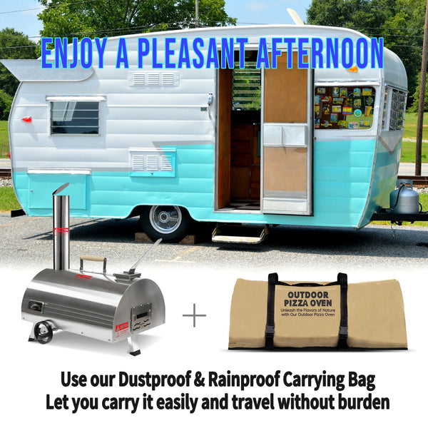 Silver Pizza Oven Outdoor 12