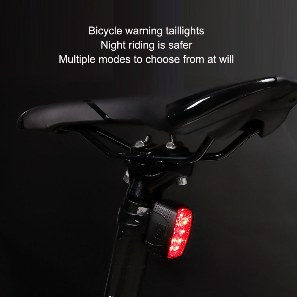 Bicycle headlight and taillight set, highway warning light, high brightness LED lighting, mountain bike outdoor riding accessori