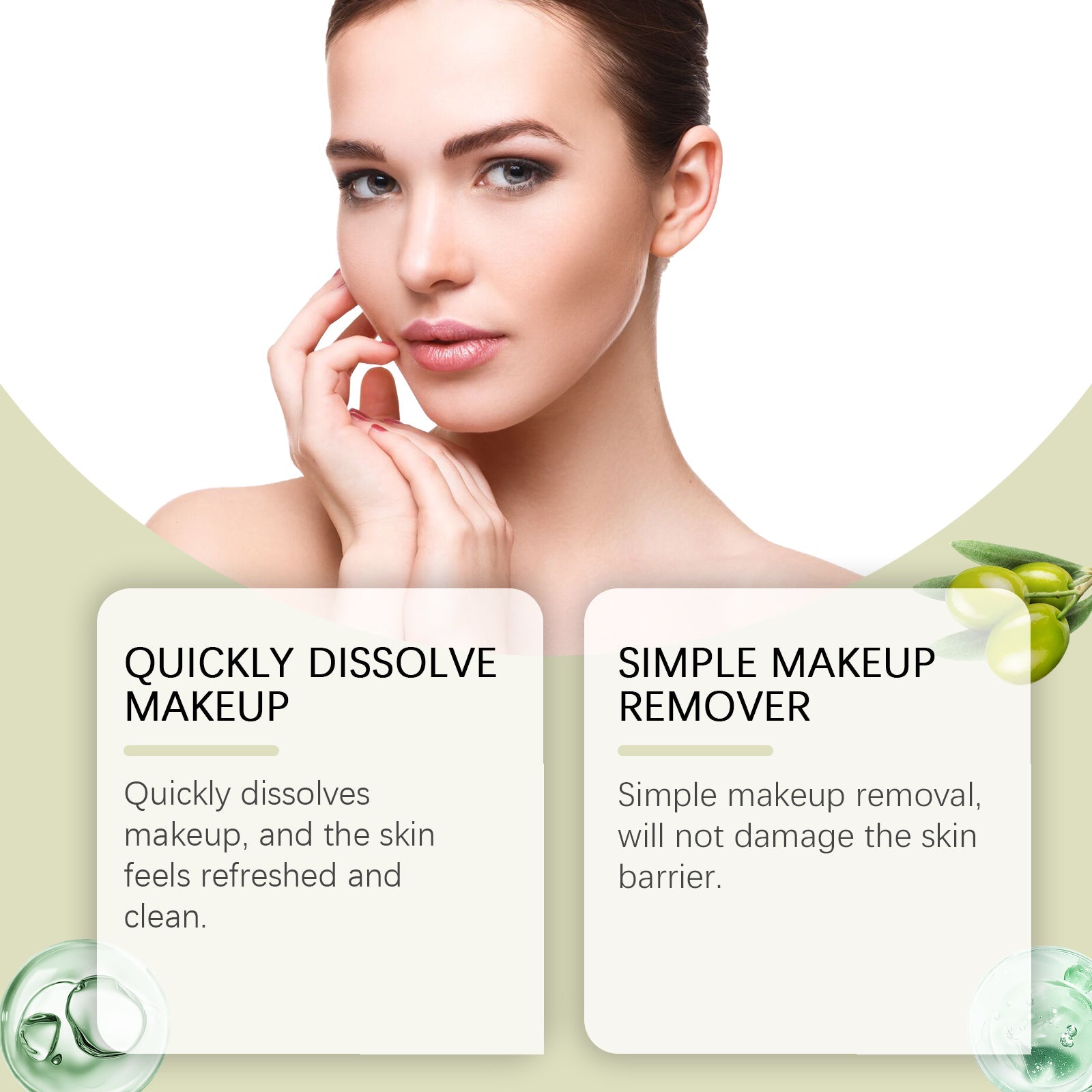 Gentle Makeup Remover Oil Gentle Touch Skin Makeup Remover Bright Deep Cleansing Face Lip Makeup Fresh And Not Sticky