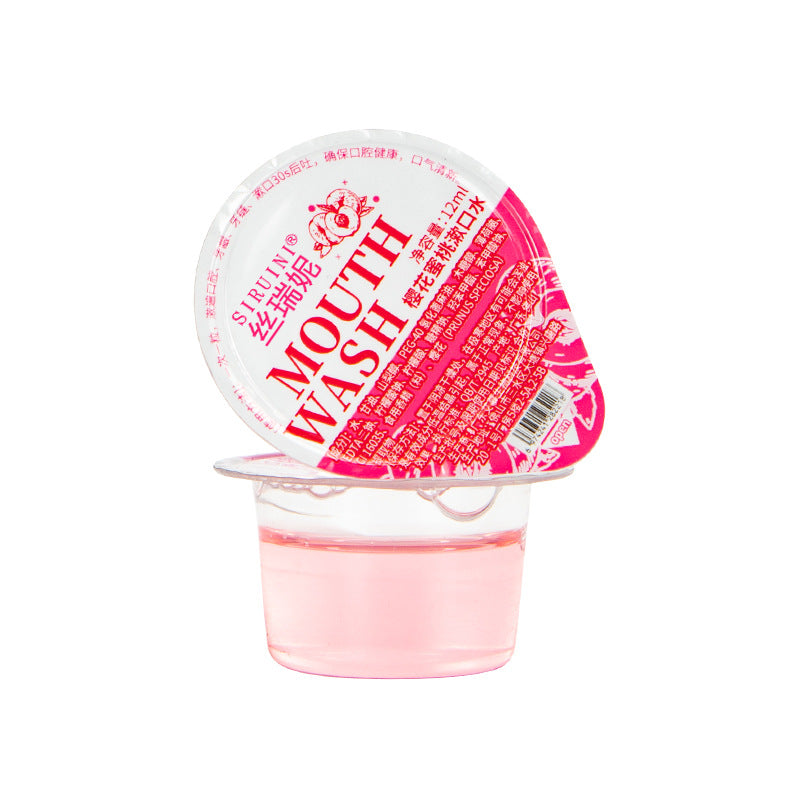 Portable Oral Care Solution in Jelly Cups - Disposable Independent Packaging for Travel and Accommodation