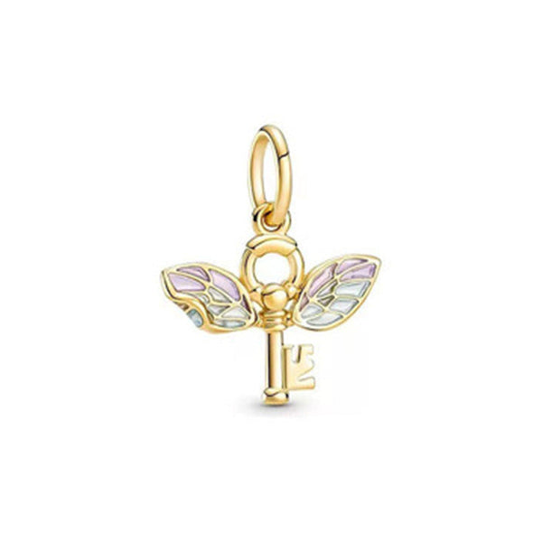 Harry's New Creative Pumpkin Loose Beads Personality DIY Bracelet Beaded Magic Key Bracelet Pendant Beads