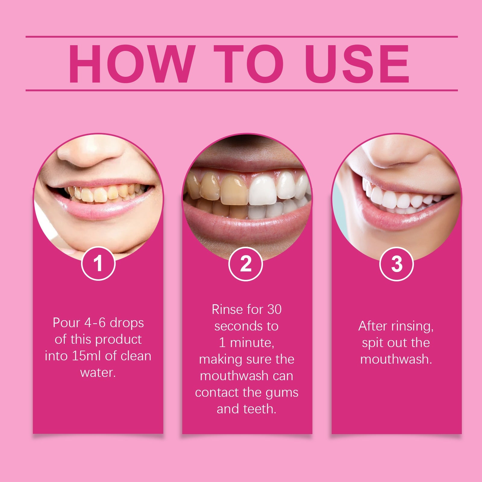 Mint Mouthwash, A Refreshing Mint Scented Daily Mild Odor Cleaning Dental Care Mouthwash