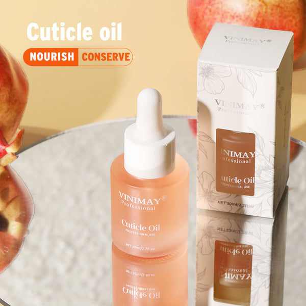 Nutritious oil double-layer anti fall puncture skin moisturizing care softener nail art 20ml multi-color fingertip oil