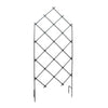 Outdoor 7-FT. Tall Wrought Iron Lattice Garden Trellis