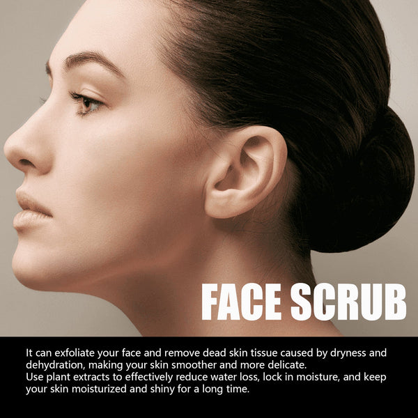 Face Scrub, Soften Cutin Supple Skin Moist Water Embellish Burnish