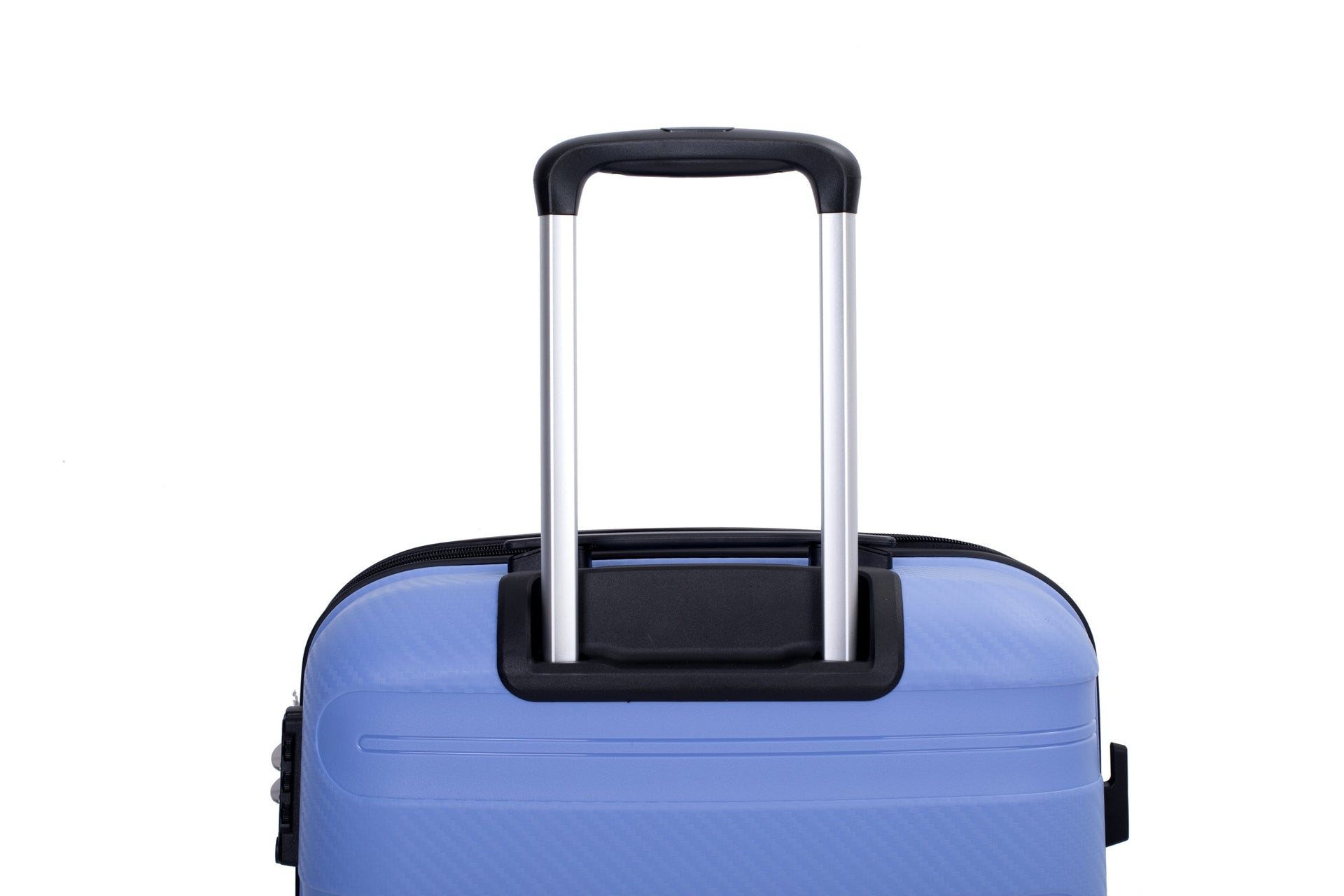 Hardshell Suitcase Spinner Wheels PP Luggage Sets Lightweight Durable Suitcase ,3-Piece Set (20/24/28) ,Purplish Blue