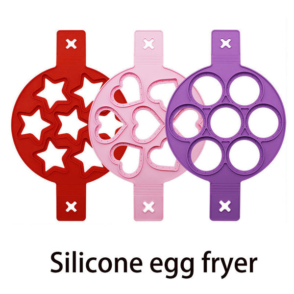 Reusable Silicone Omelette Mold