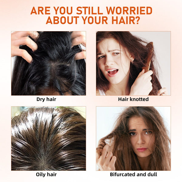 Hair Oil, Moisturize And Smooth Hair Care Repair Split End Dry Hair