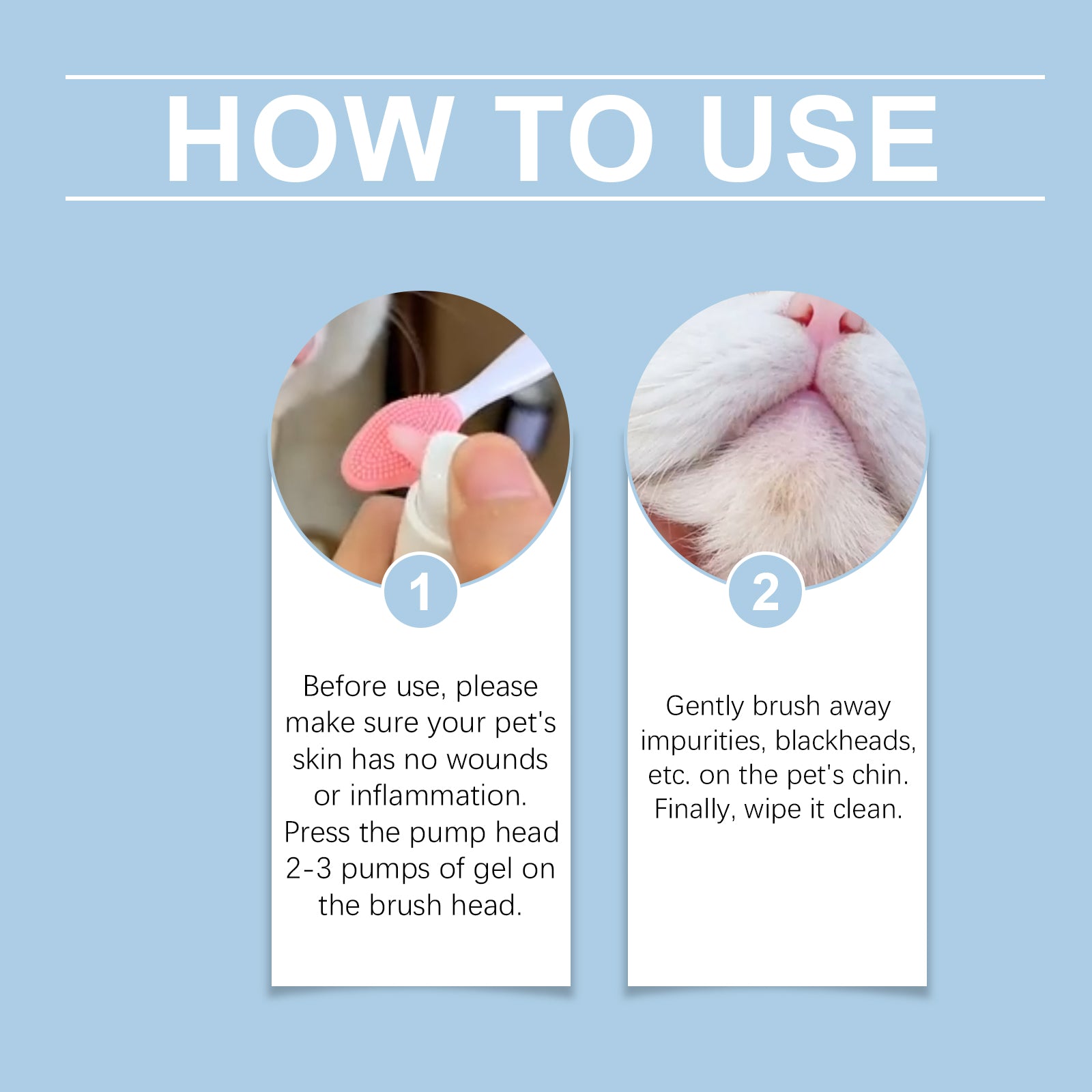 Pet Oral Care Set Gentle Cleaning Decontamination Maintenance Cleaning Solution For Cats And Dogs