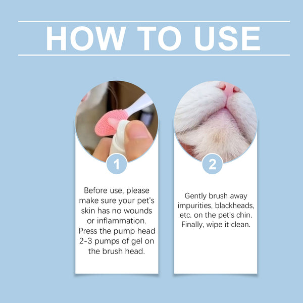 Pet Oral Care Set Gentle Cleaning Decontamination Maintenance Cleaning Solution For Cats And Dogs