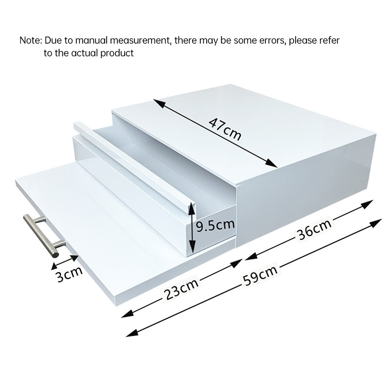 New microwave stand with pull-out drawer, coffee station, kitchen organizer - space-saving.