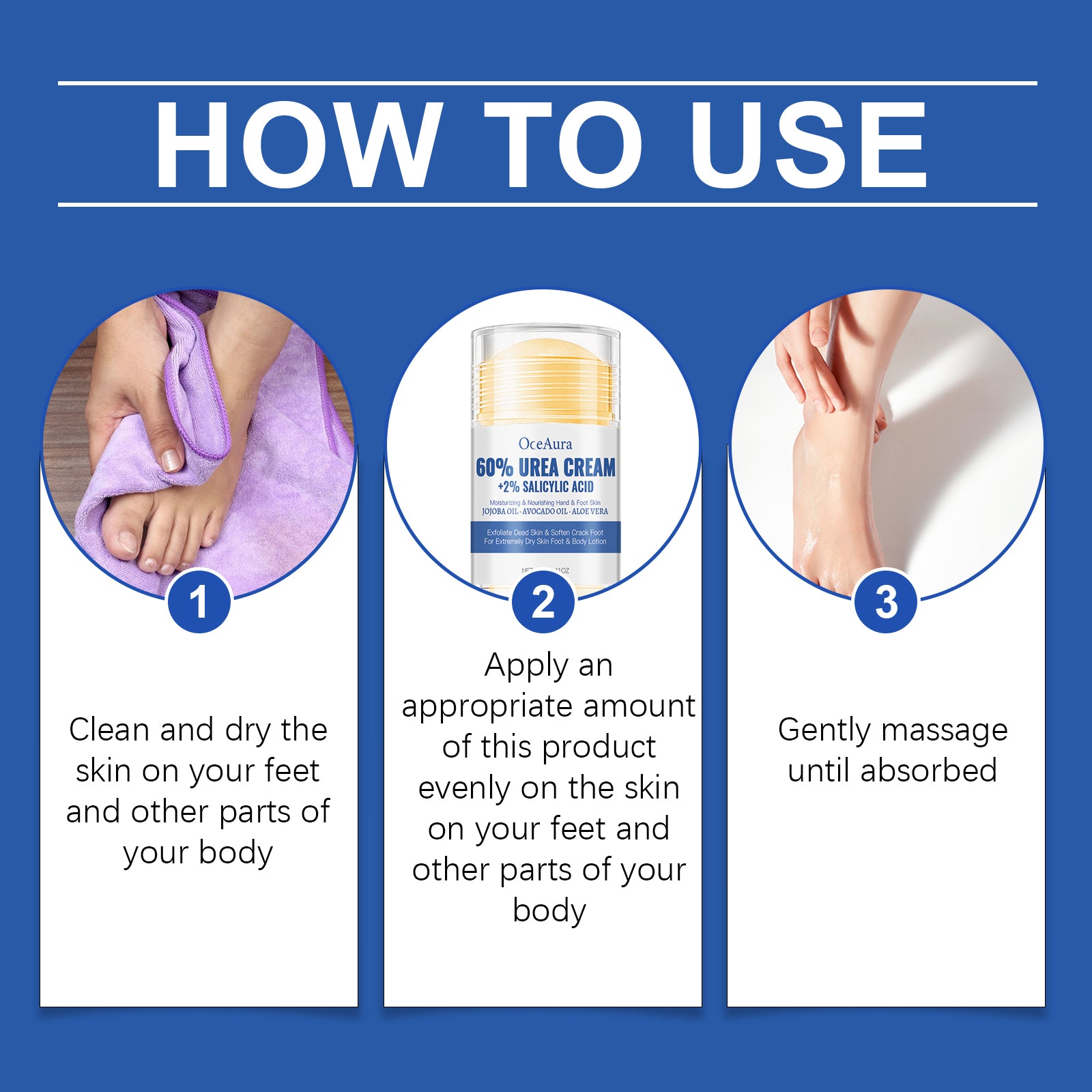 Hydrating Anti-Crack Foot Cream Moisturizing Foot Repair Heel Body Skin Care Cream