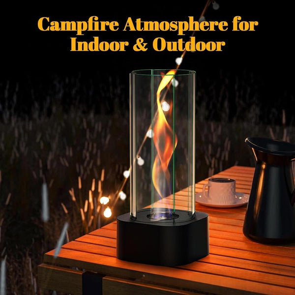 Firepot True Fire Alcohol Fireplace Whirlwind Stove Heating Stove Indoor and Outdoor Villa Atmosphere Decoration Desktop Decoration