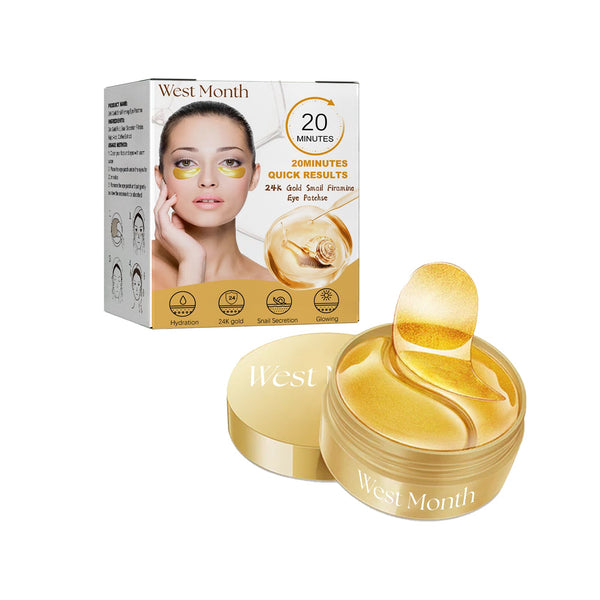 Gold Snail Eye Patch Hydrating Eye Patch Skin Care Around The Eyes