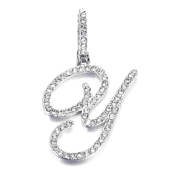 Hip hop accessories grass letter pendant melon seed buckle Cuban chain accessory