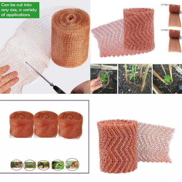 1Pcs 3m/6m Copper Wire Mesh House Copper Electromagnetic Wave Shielding Network Signal Shielding Network Radiation Protection