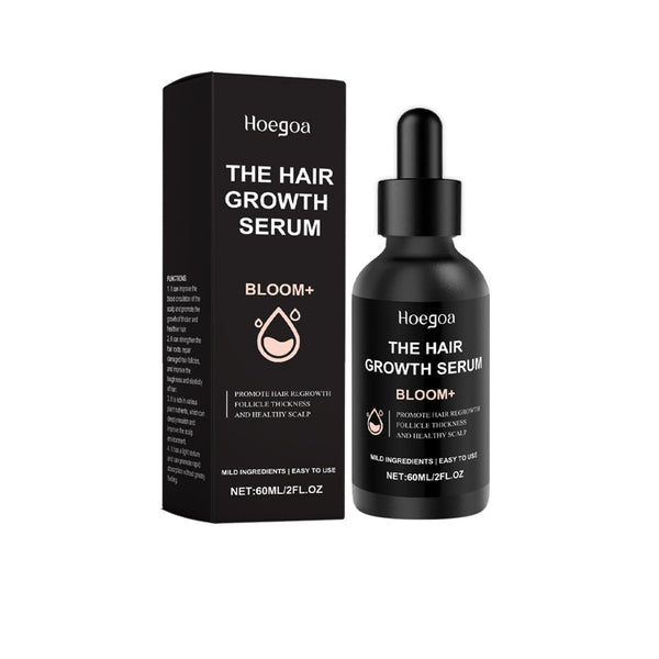 Hair Care Serum Nourishes Hair Follicles, Moisturizes Scalp, And Rejuvenates Hair