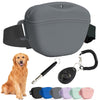 Silicone Dog Training Waist Bag Outdoor Portable Crossbody Pet Snack Pouch
