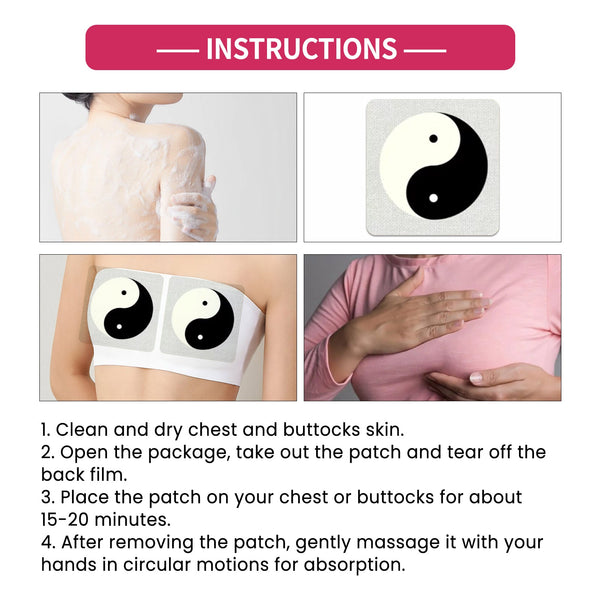 Breast & Buttock Enhance Patch, Plump Chest Firm And Full To Highlight The Curve Of The Hip Body Shaping Patch